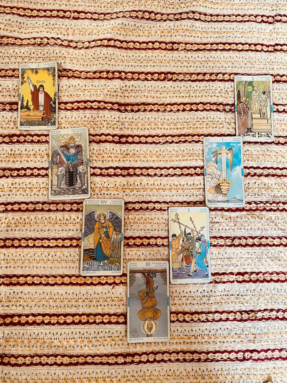 Example tarot spread